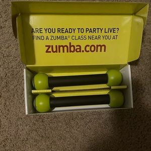 Zumba Fitness Equipment Toning Sticks, Excellent Condition, Never used